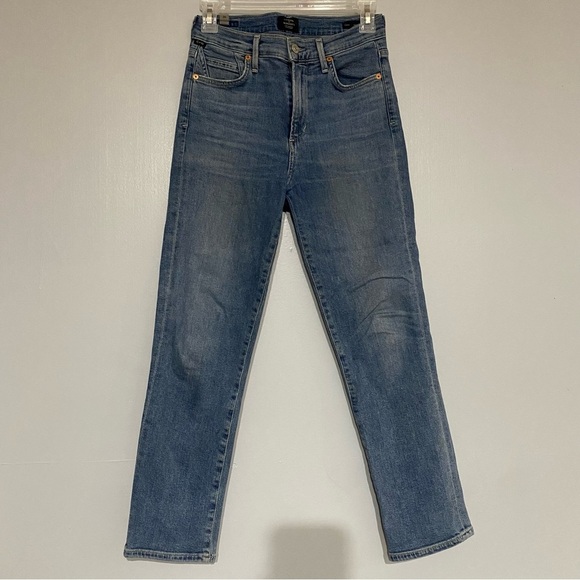 Citizens of Humanity Cara High Rise Cigarette Ankle Jeans Size 26 - Picture 1 of 13